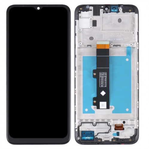 Écran LCD TFT pour Motorola Moto E20 Ensemble complet de numériseur avec cadre SH80041426-07