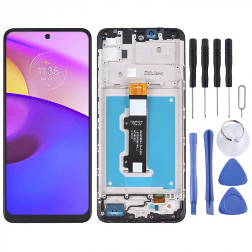 Écran LCD TFT pour Motorola Moto E40 / E30 Assemblage complet du numériseur avec cadre SH80051911-07