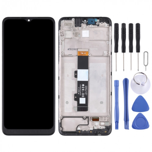 Écran LCD TFT pour Motorola G Pure Digitizer Assemblage complet avec cadre SH80061503-07