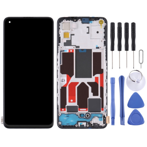 Écran LCD d'origine pour OPPO Reno5 5G/Find X3 Lite avec numériseur complet avec cadre SH9901266-06