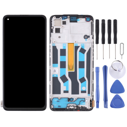 Écran LCD d'origine pour OPPO Reno5 4G/Reno5 K avec numériseur complet avec cadre SH9902427-06