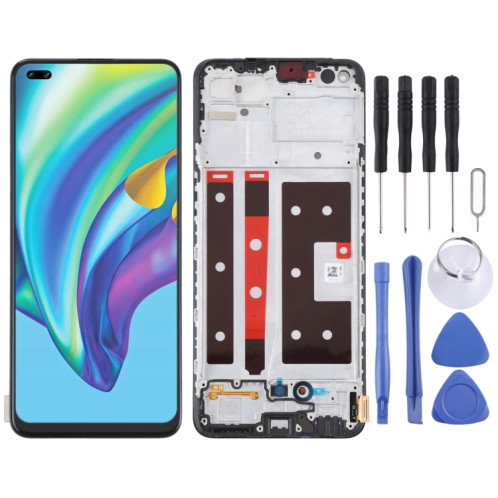 Écran LCD d'origine pour OPPO Reno4 Lite/F17 Pro avec numériseur complet avec cadre SH99041603-06