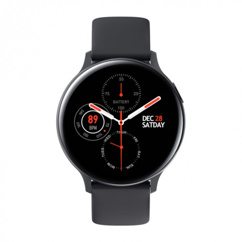 Montre intelligente à écran HD de 1,4 pouces S20S, étanche IP68, contrôle de la musique de soutien / photographie Bluetooth / moniteur de fréquence cardiaque / surveillance de la pression artérielle (noir) SH001A1746-013