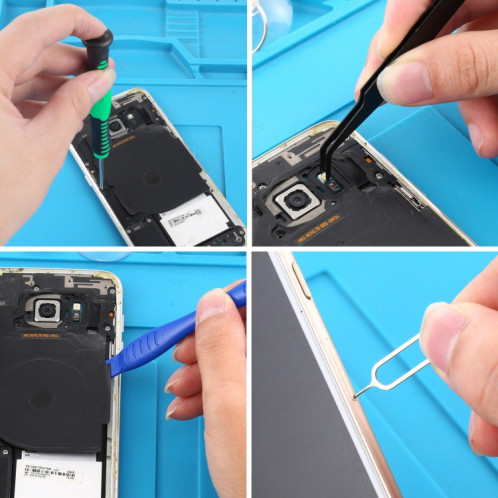 JIAFA JF-8182 21 in 1 Battery Adhesive + LCD Frame Waterproof Adhesive + Repair Tool Set For iPhone 12 Pro Max SJ17021176-06