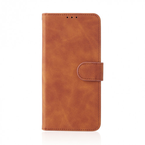 Pour Ulefone Armor X10 Skin Feel Magnetic Flip Leather Phone Case (marron) SH404E1452-06