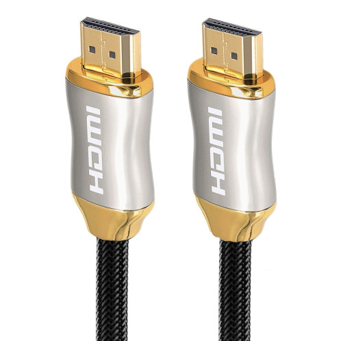 Pour HDMI 2.1 1m HD 8K PS4 Cable 4K2K 144Hz Projector Notebook Set-Top Box Cable (Golden) SH001A540-05