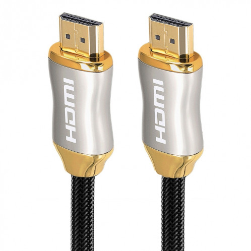 Pour HDMI 2.1 2m HD 8K PS4 Cable 4K2K 144Hz Projector Notebook Set-Top Box Cable (Golden) SH101A19-05