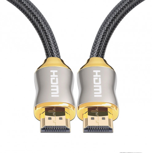 Pour HDMI 2.1 2m HD 8K PS4 Cable 4K2K 144Hz Projector Notebook Set-Top Box Cable (Golden) SH101A19-05