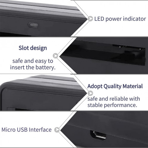 Adaptateur de chargeur de batterie de voyage USB pour LG K10 SH11061998-06