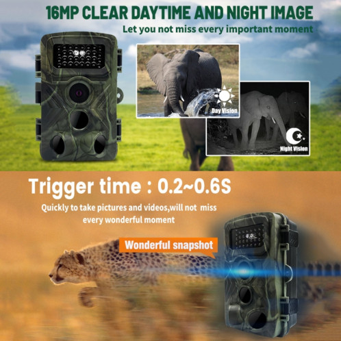 PR3000 2 pouces LCD Écran infrarouge Vision nocturne Caméra de la faune SH14341861-07