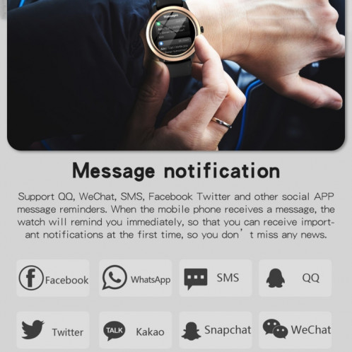 A60 1,32 pouce IPS HD Screen Smart Watch, support Bluetooth Call / Hyperpwek Pressure Sweeting (rose) SH701A996-07