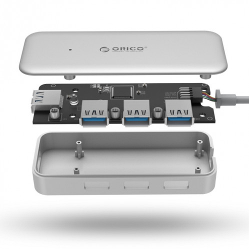 ORICO TC4U-U3 Type-C vers USB 3.0 4-port USB 3.0 Expansion Hub (Silver) SO901A1773-05