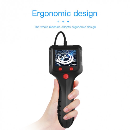 Endoscope industriel portable de 2,5 mm Caméra de 2,4 pouces HD avec écran LCD, longueur: 2M SH2701604-06