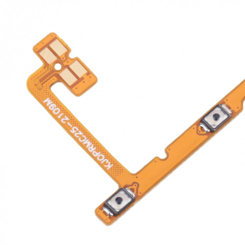 Pour OPPO Realme C25 RMX3193 RMX3191 bouton d'alimentation et bouton de volume câble flexible SH5303580-04