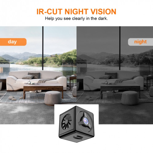 K14 1080p Outdoor Sports HD infrarouge Night Vision Home Camera (noir) SH901A474-07