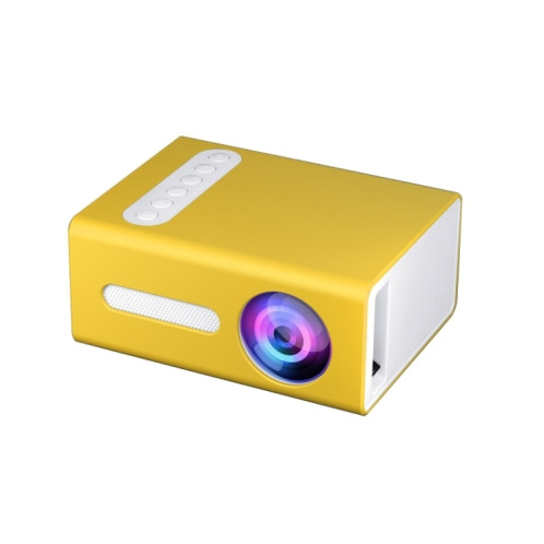 T300 25ansi LED Portable Home Multimedia Game Projecteur, Type de fiche: Plug (jaune) SH901B1156-09