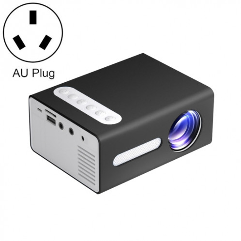 T300 25ansi LED Portable Home Multimedia Game Projecteur, Type de plug: Plug (noir) SH903A990-09