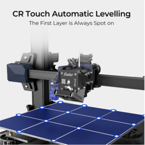 Creality ENDER-3 S1 UNE LE NUMÉRAL AUTOMATIQUE DUUAL SYNCHRONISATION 3D IMPRIDANTE 3D, PLIGE: US PLIG SC17031147-07