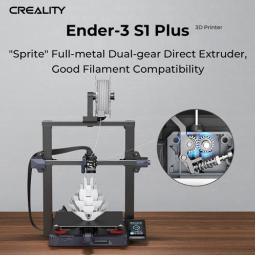 CRIALITY ENDER-3 S1 Plus Full Metal Dual-Gear Pild AU 3D Imprimante 3D de plus grande taille SC2301583-07