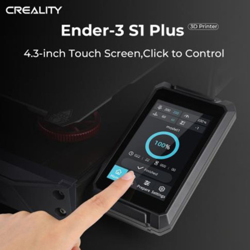 CRIALITY ENDER-3 S1 Plus Full Metal Dual-Gear Pilde EU à imprimante 3D de plus grande taille SC23041956-07