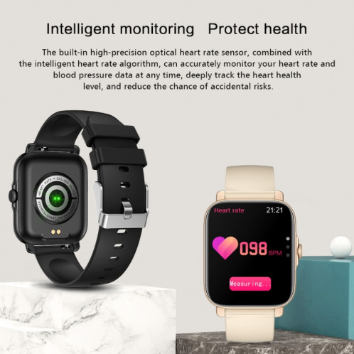 GT30 1,69 pouce TFT Screen Smart Watch, Steel BNAD IP67 Assistance imperméable Call Bluetooth / Modes sportifs multiples (or) SH001C1895-07