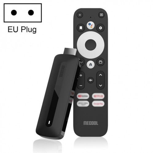 MECOOL KD3 4K TV Stick, Android 11 Amlogic S905Y4 CPU 2GB + 8 Go avec RC (Plug UE) SM201B1916-06