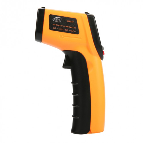 Thermomètre infrarouge à main du Benetech GM530, batterie non incluse SB22861101-07