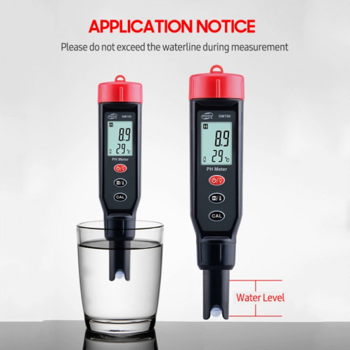 Tester de pH numérique Benetech GM760 SB22911086-010