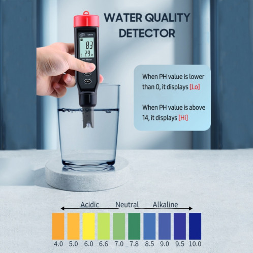 Tester de pH numérique Benetech GM761 SB2292881-010
