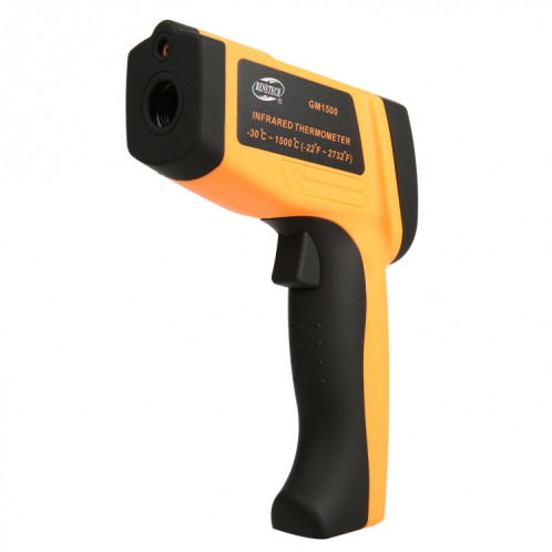 Thermomètre infrarouge Affichage de l'écran LCD Benetech GM1500, batterie non incluse SB22951963-07