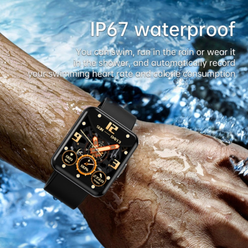 Q333 1,7 pouces Écran Sports Bluetooth Smart Watch (Noir) SH101A687-06