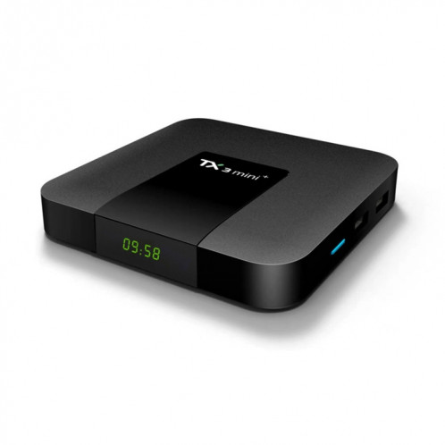 TX3 mini+ Android 11.0 Smart TV Box, Amlogic S905W2 Quad Core, Mémoire : 4 Go + 64 Go, WiFi 2,4 GHz / 5 GHz () SH104B1462-07