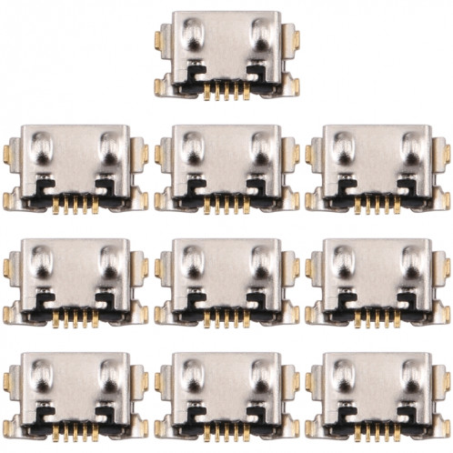 Pour Samsung Galaxy A01 Core / A3 Core 10pcs connecteur de port de charge SH1243641-04