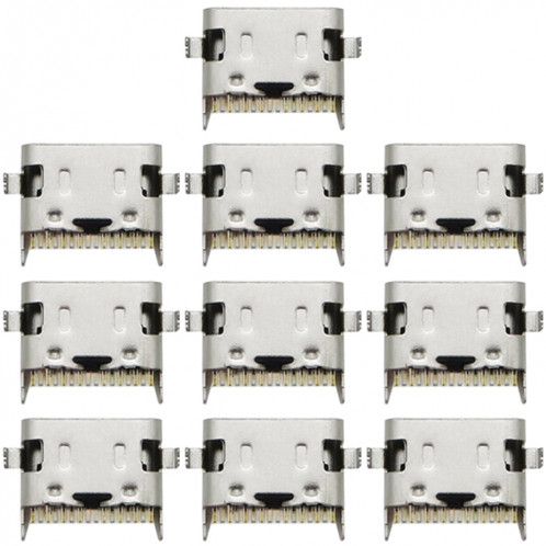 Pour Samsung Galaxy A21 10pcs connecteur de port de charge SH12541237-04