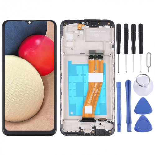Écran LCD OEM pour Samsung Galaxy A02s SM-A025F Assemblage complet du numériseur avec cadre SH50021724-05