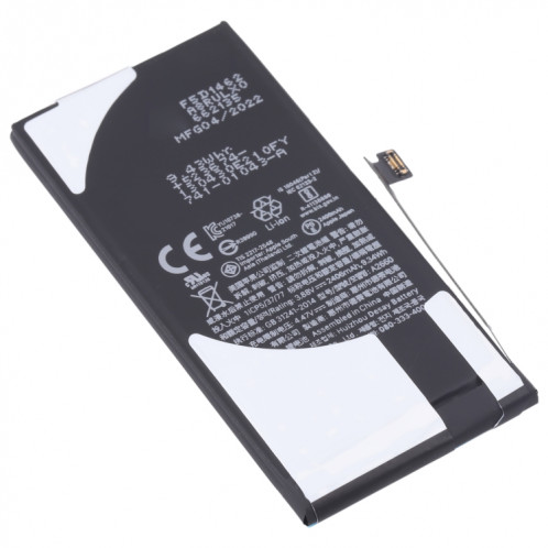 Batterie Li-ion 2406 mAh pour iPhone 13 mini, Remarque importante : pour les batteries au lithium, seuls des moyens d'expédition sécurisés vers l'Union européenne (27 pays), le Royaume-Uni, l'Australie, le Japon, les SH7202414-04