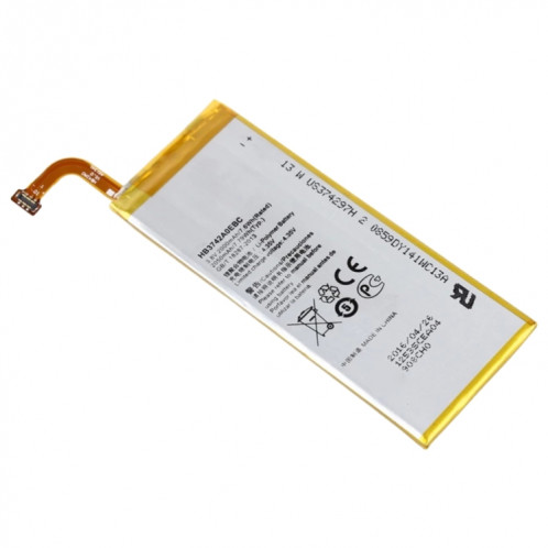 Remplacement de batterie Li-polymère HB3742A0EBC pour Huawei Ascend P6/Ascend G6, Remarque importante : pour les batteries au lithium, seuls des moyens d'expédition sécurisés vers l'Union européenne (27 pays), le SH17011308-04