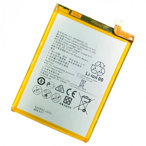 Remplacement de batterie Li-polymère HB396693ECW pour Huawei Mate 8, Remarque importante : pour les batteries au lithium, seuls des moyens d'expédition sécurisés vers l'Union européenne (27 pays), le Royaume-Uni, SH1706258-04
