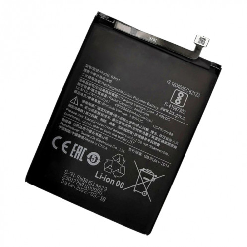 Remplacement de la batterie Li-polymère BN51 5000 mAh pour Xiaomi Redmi 8A / Redmi 8 / Redmi 8A Dual / Redmi 8A Pro, Canada sont disponibles SH69021613-04