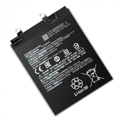 Remplacement de la batterie Li-polymère BM55 5000 mAh pour Xiaomi Mi 11 Pro / Mi 11 Ultra, Remarque importante : pour les batteries au lithium, seuls des moyens d'expédition sécurisés vers l'Union européenne (27 SH691688-04