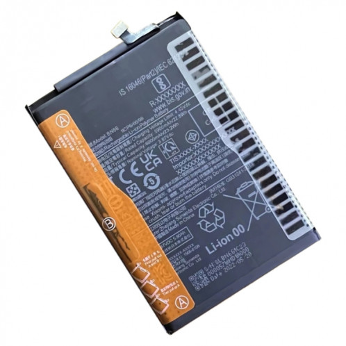 Remplacement de la batterie Li-polymère BN66 6000 mAh pour Xiaomi Poco C40, Remarque importante : pour les batteries au lithium, seuls des moyens d'expédition sécurisés vers l'Union européenne (27 pays), le SH69201415-02