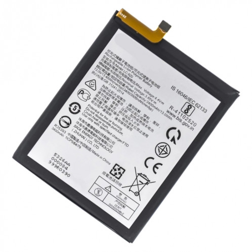 Remplacement de la batterie Li-polymère LC-620 3500 mAh pour Nokia 7.2, Remarque importante : pour les batteries au lithium, seuls des moyens d'expédition sécurisés vers l'Union européenne (27 pays), le Royaume-Uni, SH87091879-04