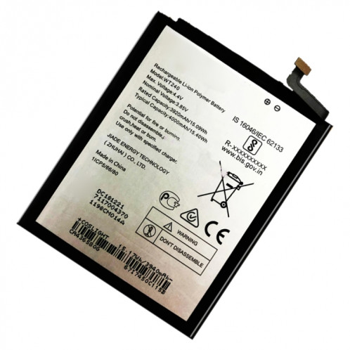 Remplacement de la batterie Li-polymère WT240 4000 mAh pour Nokia 3.2 / 2.3 / 3V / C5 Endi, Remarque importante : pour les batteries au lithium, seuls des moyens d'expédition sécurisés vers l'Union européenne (27 SH8714483-03