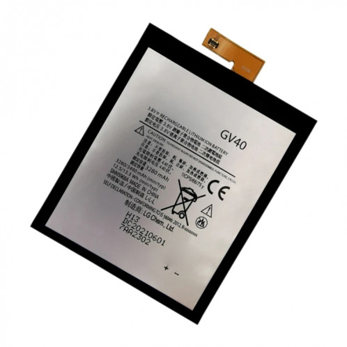 Remplacement de la batterie Li-polymère GV40 3500 mAh pour Motorola Moto Z Force, Remarque importante : pour les batteries au lithium, seuls des moyens d'expédition sécurisés vers l'Union européenne (27 pays), le SH87191899-03