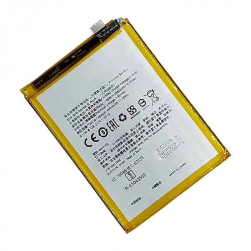 Remplacement de la batterie Li-polymère BLP639 4000 mAh pour OPPO R11 Plus, Remarque importante : pour les batteries au lithium, seuls des moyens d'expédition sécurisés vers l'Union européenne (27 pays), le SH88101521-04