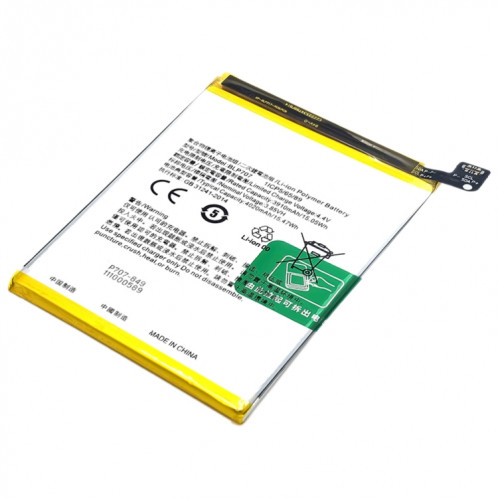 Remplacement de la batterie Li-polymère BLP707 4020 mAh pour OPPO A9x / F11, Remarque importante : pour les batteries au lithium, seuls des moyens d'expédition sécurisés vers l'Union européenne (27 pays), le SH8822762-04