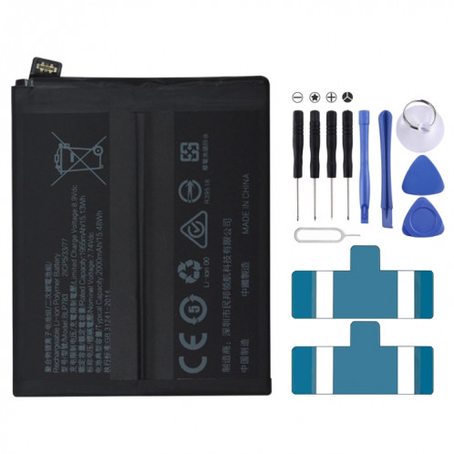 Remplacement de la batterie Li-polymère BLP783 4000 mAh pour OPPO Reno Ace2, Remarque importante : pour les batteries au lithium, seuls des moyens d'expédition sécurisés vers l'Union européenne (27 pays), le SH88331973-04