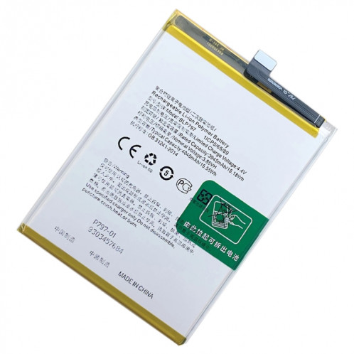 Remplacement de la batterie Li-polymère BLP797 4040 mAh pour OPPO A72 5G / A73 5G / A53 5G, Remarque importante : pour les batteries au lithium, seuls des moyens d'expédition sécurisés vers l'Union européenne (27 SH8838158-05