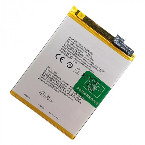 Remplacement de la batterie Li-polymère BLP819 4310 mAh pour OPPO Reno5 4G/Reno5 Z/Reno5 Lite, Remarque importante : pour les batteries au lithium, seuls des moyens d'expédition sécurisés vers l'Union européenne (27 SH88471484-06
