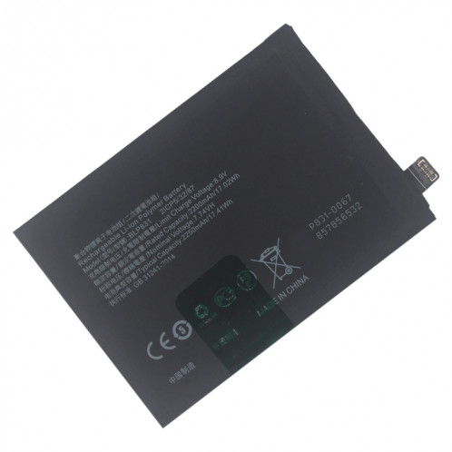 Remplacement de la batterie Li-polymère BLP831 pour OPPO Find X3 / Find X3 Pro SH8851239-04
